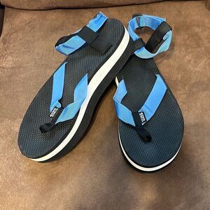 Teva Original Platform Ankle Strap Sandal Women's Size 10
